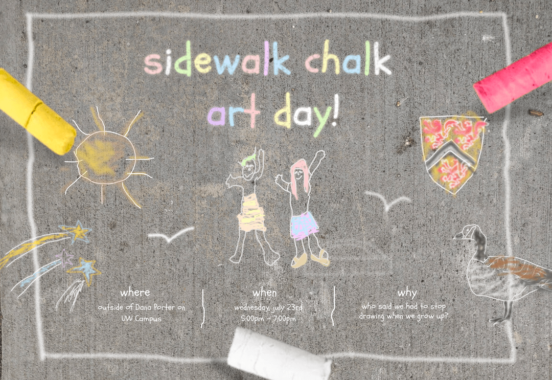 sidewalk chalk!  cover photo