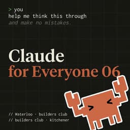 Waterloo | Claude for Everyone cover photo