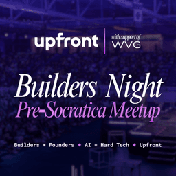 Upfront Ventures x Waterloo Builders Night (Pre‑Socratica Showcase) cover photo
