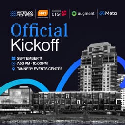 Waterloo Tech Week Official Kickoff cover photo