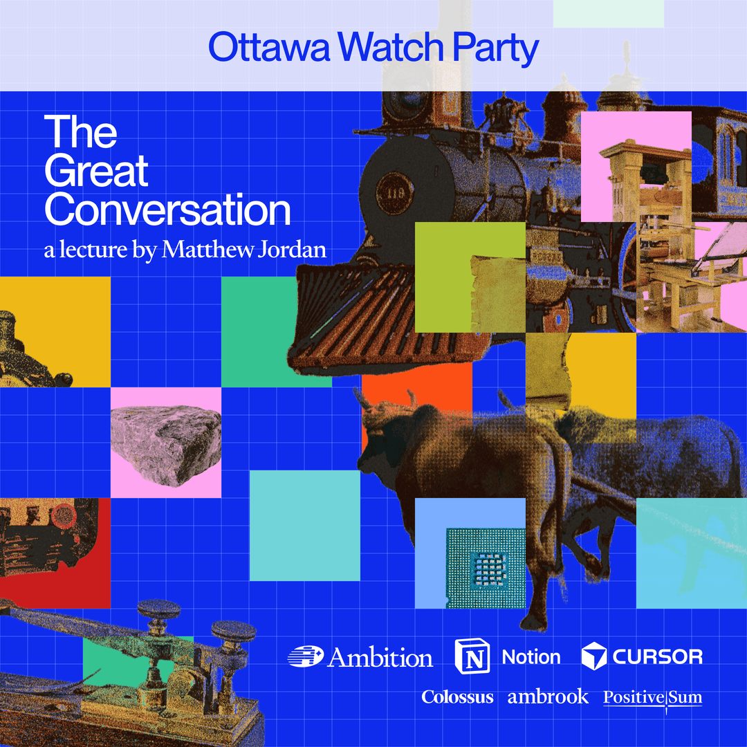 The Great Conversation Ottawa 🇨🇦 Watch Party cover photo