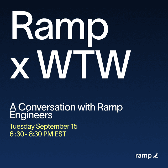 A Conversation with Ramp Engineers cover photo