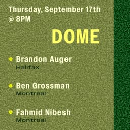 Back to School Field Trip 2026: DOME cover photo