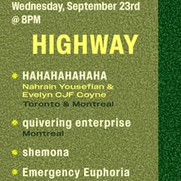 Back to School Field Trip 2026: HIGHWAY cover photo