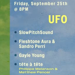 Back to School Field Trip 2026: UFO cover photo