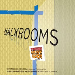 Backrooms Screening in a furniture store! cover photo