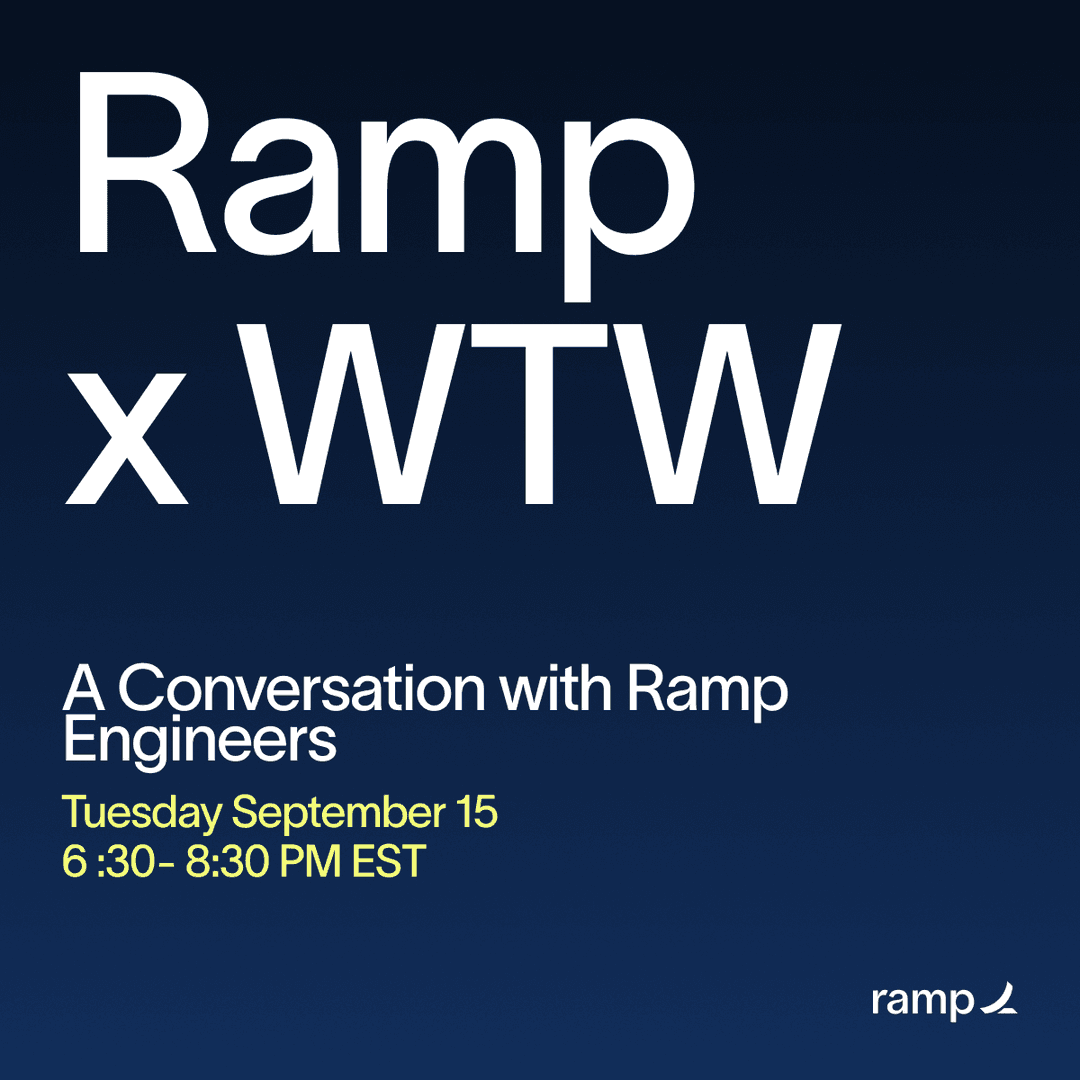 A Conversation with Ramp Engineers cover photo
