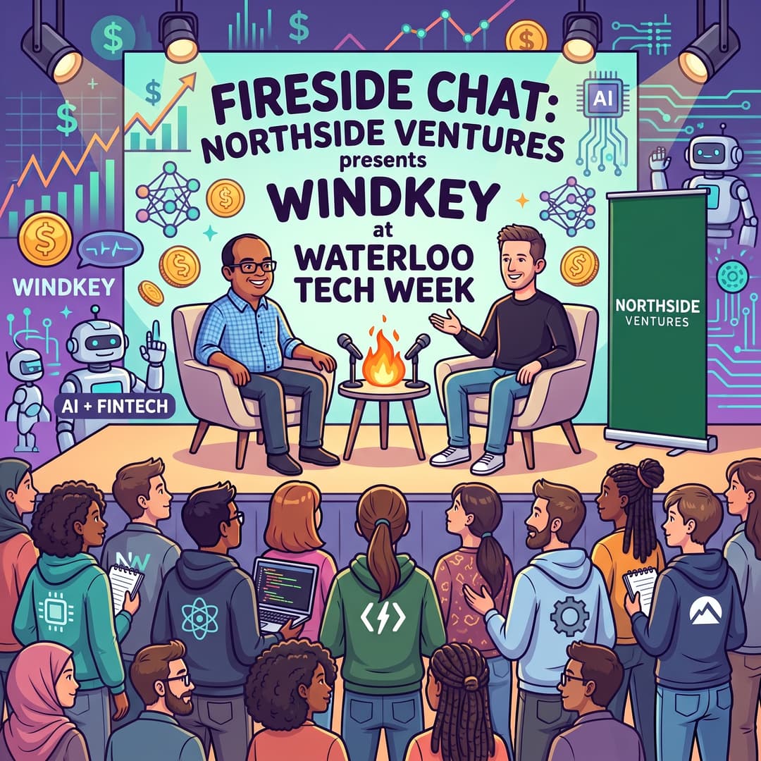From Basement to 9-Figure Exit to NASDAQ; a Fireside Chat with Windkey AI cover photo